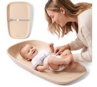 Matelas à langer plan souple imperméable ceinture de sécurité moby-system beige