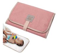 Matelas À Langer Pliable Pour Bébé, Imperméable, Confortable Et Portable, Tapis À Langer De Voyage Avec Autocollants Magiques, Matelas À Langer Pour Nouveau-né, Voyage, Maison À L'extérieur