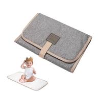 Matelas À Langer Pliable Pour Bébé, Imperméable, Confortable Et Portable, Tapis À Langer De Voyage Avec Autocollants Magiques, Matelas À Langer Pour Nouveau-né, Voyage, Maison À L'extérieur