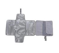 Matelas à Langer Pliable, Sangles Suspendues Matelas à Langer Portable Léger pour éviter les Déchirures Diverses Poches étanches pour une Utilisation en Extérieur (Gris)