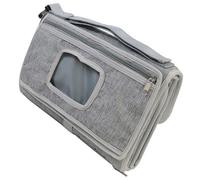 Matelas à langer pliable, surfaces imperméables, rembourrage amovible, grandes poches en maille pour les soins des nourrissons, tapis à langer pliable essentiel avec coussin amovible