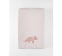 NOUKIE'S - Matelas à langer avec housse - Popsie, Gigi & Louli - Tricératops - Rose