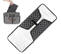 Matelas à langer portable avec oreiller intégré pour bébé - Matelas à langer pliable avec poche intelligente pour lingettes - Kit à langer de voyage étanche - Cadeau pour bébé Dalian
