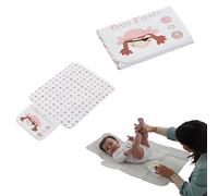 Matelas à langer portable et imperméable Change-couche de voyage pliable et léger Pirates rose CoolDreams