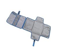 Matelas à Langer Portable, Imperméable, Léger, Robuste, Pliable, Tissu Oxford, Diverses Poches pour une Utilisation en Extérieur (BLUE)