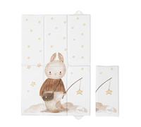 Matelas à langer portable pliable pour bébé | Doux, imperméable et compact | 40 x 60 cm (Dreamer)