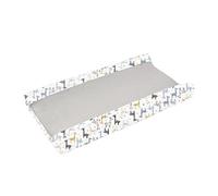 Matelas à langer portable réutilisable pour bébé fille et garçon respirant