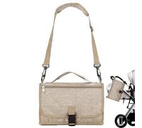 Matelas à langer portable, tapis à langer étanche, compact, station à langer de voyage pliable, compatible avec sièges de voiture et poussettes