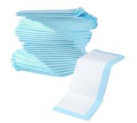 Matelas à langer pour bébé - 100 pièces jetables pour incontinence, matelas à langer respirant | Coussinets absorbants pour adultes, jetables, imperméables, non lavables, grands