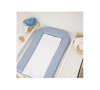 Matelas à langer PVC avec 2 éponges amovibles / Confort 42x70 cm BLEUET