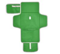 Matelas à langer réutilisable avec poche à mouchoirs, coussin à langer pour bébé avec oreiller intégré, vert safari