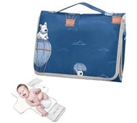 Matelas à langer réutilisable avec poche à mouchoirs, motif chiens d'anime, ballon à air, tapis à langer portable pour nouveau-nés, filles et garçons, cambiador de pa?ales para Bebes