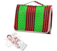 Matelas à langer réutilisable avec poche à mouchoirs Unia USA Afro American Portable pour bébé avec oreiller intégré cambiadores de pa?ales para Bebes