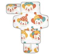 Matelas à langer réutilisable avec poche en tissu - Matelas à langer pour bébé - Kit de voyage