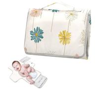 Matelas à langer réutilisable avec poche en tissu style Oliver Jeffers - Tapis à langer de voyage pour mamans, papas, cambiadores de pa?ales para Bebes