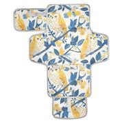 Matelas à langer réutilisable motif chouettes bohème avec poche en tissu pour maman, papa, cambiador de pa?ales para Bebes