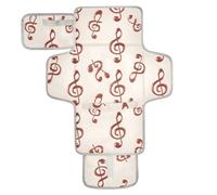 Matelas à langer réutilisable portable avec poche à mouchoirs imperméable pour bébé pour mamans, papas, cambiador de pa?ales para Bebes