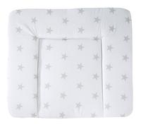 Matelas à langer - ROBA - LITTLE STARS - 85 x 75 cm - Blanc étoiles grises