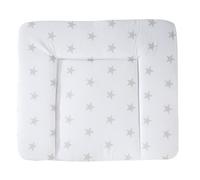 Matelas à langer - ROBA - LITTLE STARS - 85 x 75 cm - Blanc étoiles grises