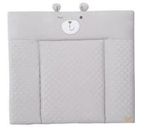 Matelas a langer - ROBA - Visage d'ours Sammy - 85 x 75 cm - Gris