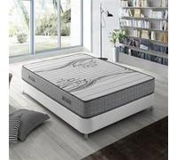 marcKonfort Matelas Boston 90X190 à mémoire de Forme 22 cm Épaisseur + 1,5 cm de Mousse à mémoire de Forme de 65 kg/m3 + Indépendance de Couchage + Soutien: Ferme + Extrêmement Durable