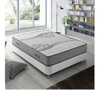 marcKonfort Matelas Boston 90X190 à mémoire de Forme 22 cm Épaisseur + 1,5 cm de Mousse à mémoire de Forme de 65 kg/m3 + Indépendance de Couchage + Soutien: Ferme + Extrêmement Durable