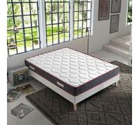 Matelas Ergo-Therapy 90X200 à mémoire de forme | 18 cm Épaisseur | 2 cm de mousse à mémoire de forme de 65kg/m3 | Foam AirSistem | Extrêmement durable | Certification ISO 9001®