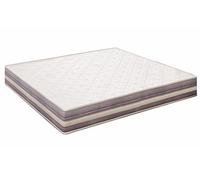 Matelas à mémoire de Forme, Modèle Premium/Mousse viscoélastique, 90 x 190 x 20 cm - Toutes Dimensions, Blanc et Violet