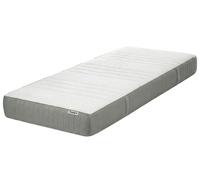 Matelas à Mémoire de Forme Moyenne avec Housse Amovible 90 x 200 cm en Polyester