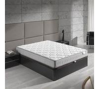 Matelas Paris 140X190 à mémoire de forme | 18 cm Épaisseur | 2 cm de mousse à mémoire de forme de 65 kg/m3 | Foam AirSistem | Extrêmement durable | Certification ISO 9001®