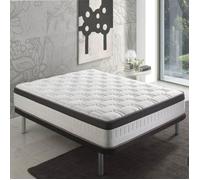 Matelas Supreme 140X190 à mémoire de Forme | 27 cm Épaisseur | 4 cm de Mousse à mémoire de Forme de 65 kg/m3 | Foam AirSistem | Extrêmement Durable | Certification ISO 9001®