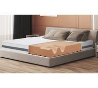 Matelas à mémoire de forme The White Stone : 170 x 190 cm