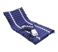 Matelas à pression alternatif avec trou de toilette, coussin d'air anti-escarres avec pompe silencieuse, supporte jusqu'à 135 kg pour soins à domicile et soins infirmiers