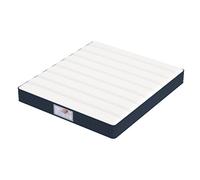 Matelas à ressorts 140 x 190 cm - Épaisseur 22 cm, blanc