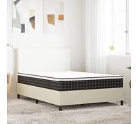 vidaXL Matelas à ressorts Bonnell Moyen 100x200 cm – ép. 23 cm, 5 zones, accueil ferme