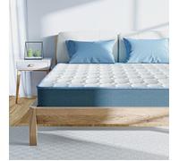 Matelas à ressorts ensachés 140x200, WOWTTRELAX Matelas hybride multicouche mémoire de forme, Ferme, indépendance du couchage,20.5cm
