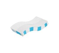 vidaXL Matelas à ressorts ensachés dureté moyenne 90x200 cm 372838