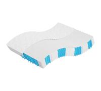 Matelas ressort 160x200 cm accueil ferme soutien medium epaisseur 25 cm 7 zones housse de matelas