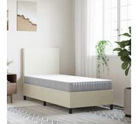 Matelas à Ressorts Ensachés Moyen Double Chambre Intérieur 160x200 cm vidaXL