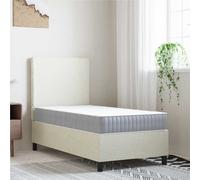 vidaXL Matelas à ressorts ensachés moyen double chambre intérieure 160x200 cm