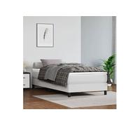 vidaXL Matelas à ressorts ensachés pour enfants 80x160 cm similicuir