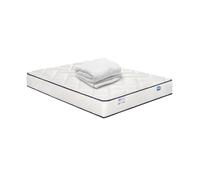 Matelas à ressorts ensachés - Simmons - 160x200 cm - Soutien ferme - Accueil tonique - H23 - Couette