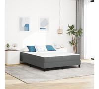 Matelas à ressorts ensachés vidaXL Gris clair Moyen 160x200x20 cm Tissu