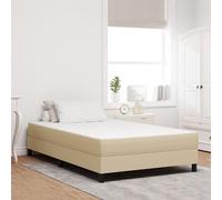 Matelas à ressorts ensachés vidaXL Vert clair Gris Moyen 120x200x20 cm Tissu