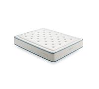 Matelas à Ressorts ensachés Visco Polar Duo 70 x 190 cm, Hauteur 29 +/- 2 cm. FermetéMoyennement élevée.Matris