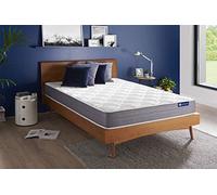 Matelas Actiflex Dream 140 x 190 cm Ressorts ensachés et mémoire de Forme - Epaisseur : 22 cm - Confort : Mi-Ferme - 5 Zones de Confort