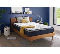 Matelas Actiflex Max 200 x 200 cm Ressorts ensachés et mémoire de Forme - Epaisseur : 26 cm - Confort : Ferme - 7 Zones de Confort