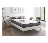 Matelas ACTILATEX 140x200cm 2 faces à MEMOIRE DE FORME+LATEX 3zones de confort