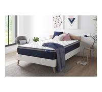 Matelas Actilatex Max 140 x 190 cm Latex et mémoire de Forme - Epaisseur : 26 cm - Confort : Ferme - 7 Zones de Confort