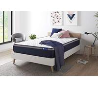 Matelas Actilatex Max 160 x 200 cm Latex et mémoire de Forme - Epaisseur : 26 cm - Confort : Ferme - 7 Zones de Confort